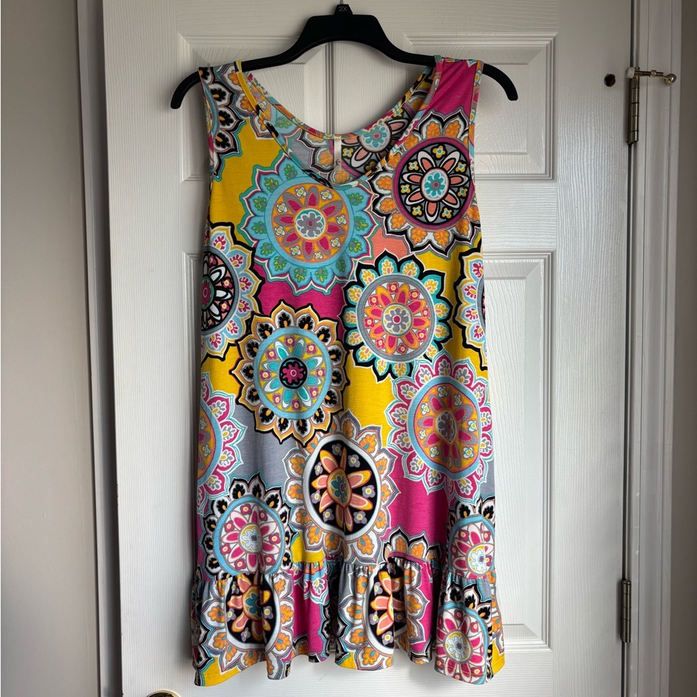 Voll Style Multicolor Sleeveless Blouse